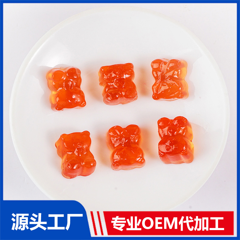 益生菌軟糖 多種維生素軟糖OEM代加工維C水果味糖果營養軟糖