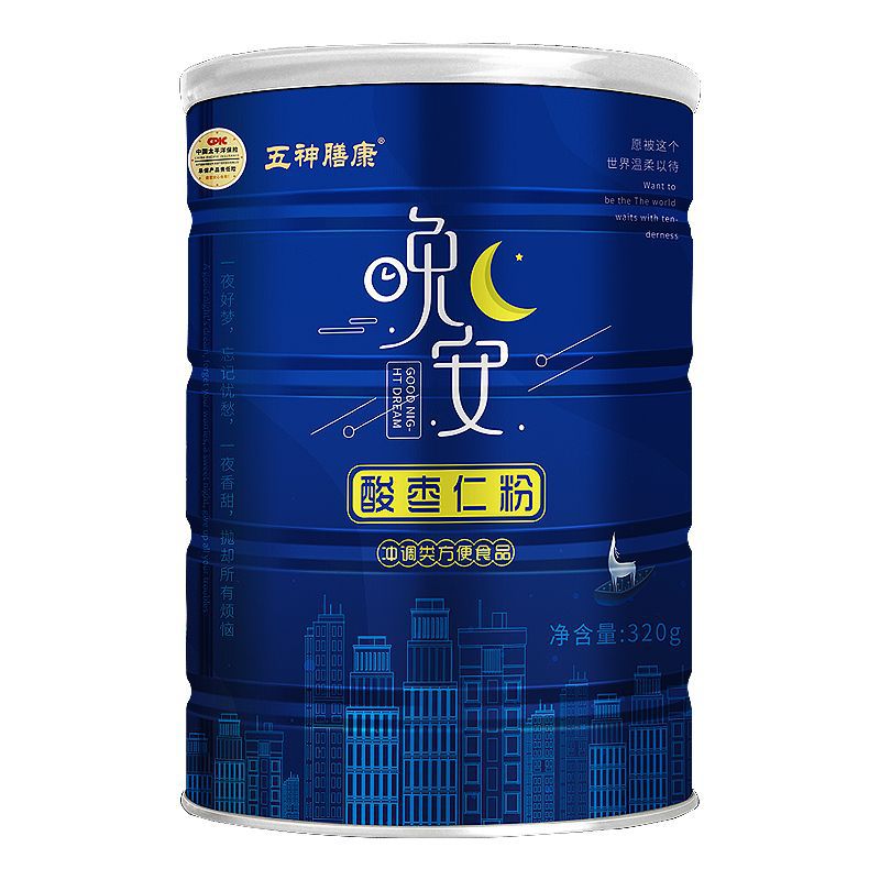 五神膳康晚安粉酸棗仁粉oem代加工