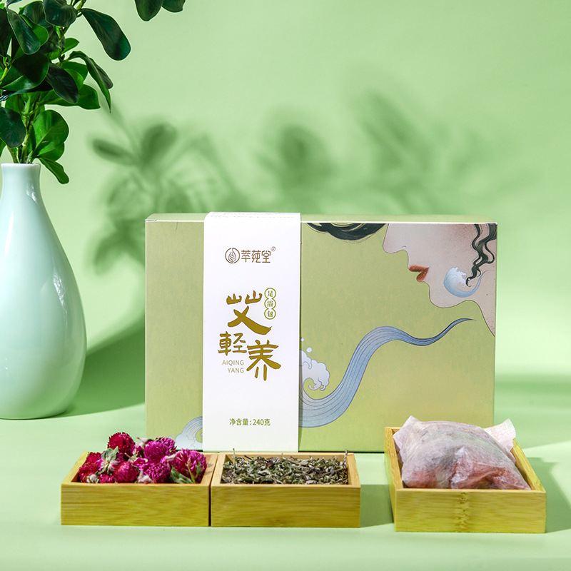 艾葉艾草老姜泡腳藥包OEM代加工