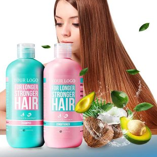 跨境Coconut Hair Shampoo椰子焗油順滑洗發水護發素批發OEM代加工