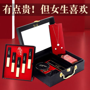 情人節禮物新款一路有你投影燈光音樂國風雕花套裝禮盒生日禮物oem代加工