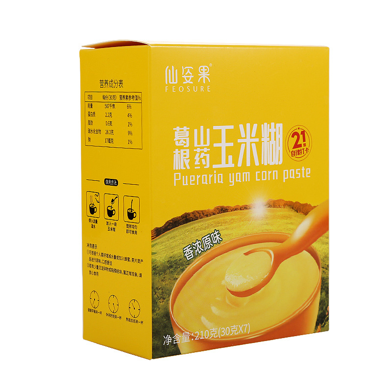 仙姿果山藥葛根玉米糊oem代工
