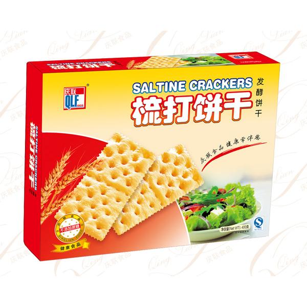 400g慶聯梳打餅干（原味）紙OEM代加工