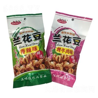 上味佳蘭花豆香辣味、烤牛肉味150g