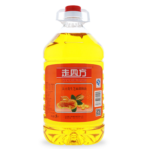 走四方大豆花生芝麻調和油-5L.jpg