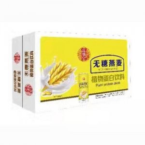 莊錦記無糖燕麥植物蛋白飲料箱子裝