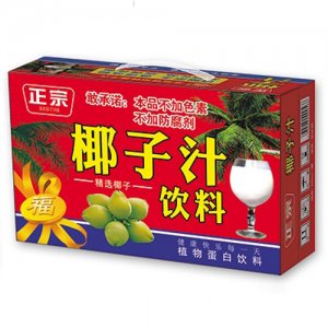 悅陽正宗椰子汁箱子