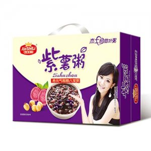 杰士利紫薯粥養元氣粗糧八寶粥