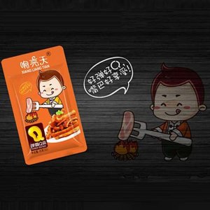 響亮天彈嘴Q皮豬皮制品燒烤味袋裝