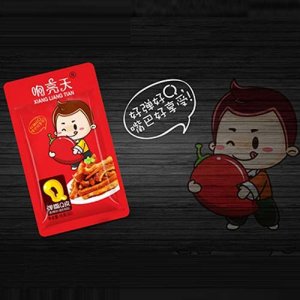 響亮天彈嘴Q皮豬皮制品香辣味袋裝