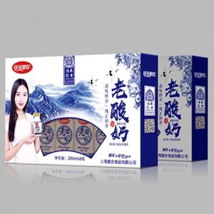 可可那特老酸奶280mlx8瓶箱
