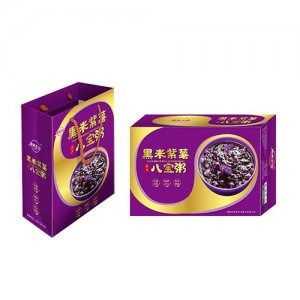 雅芙農谷黑米紫薯八寶粥箱裝