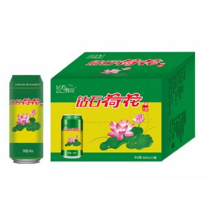 鉆石荷花啤酒500ml罐