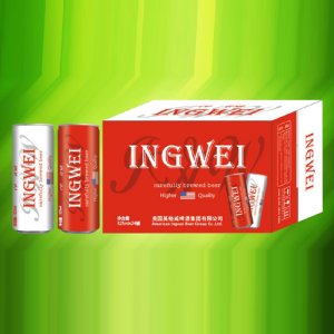 美國英格威精釀啤酒325ml×24罐（紅）