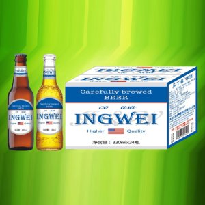 美國英格威精釀啤酒330ml×24瓶（藍）