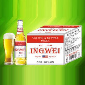美國英格威精釀啤酒500ml×12瓶（紅）