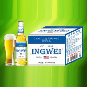 美國英格威精釀啤酒500ml×12瓶（藍）