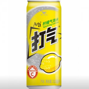 統一打氣檸檬氣泡水