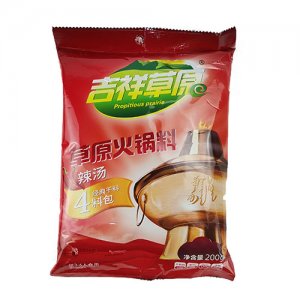 吉祥草原吉祥草原火鍋底料200g[辣湯]
