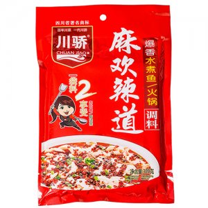 麻歡辣道爆香水煮魚火鍋調料