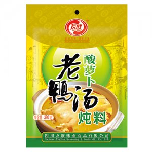 友聯酸蘿卜老鴨湯燉料