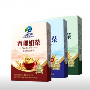 三江雪青稞奶茶140g盒裝代餐奶茶