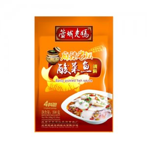 蓉城老媽老壇麻辣酸菜魚（4料包）