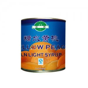 巨林糖水黃桃罐頭