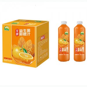 楠星水果下山益生菌發酵鮮橙汁