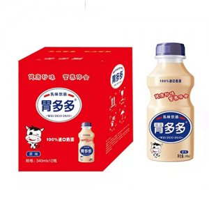 胃多多乳味飲品飲品原味340mlx12瓶
