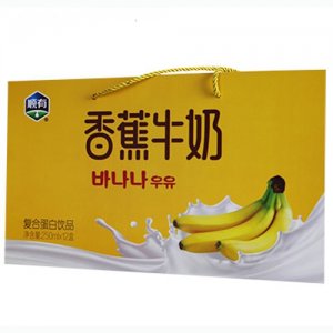 順有香蕉牛奶250mlx12盒