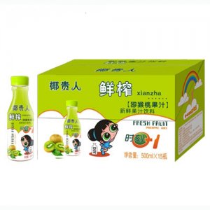 椰貴人鮮榨芒獼猴桃果汁500mlX15