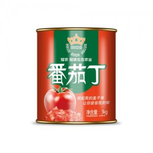 冠農股份 番茄丁 3kg 餐飲裝