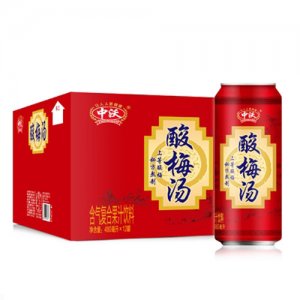 中沃酸梅湯含氣復合果汁飲料