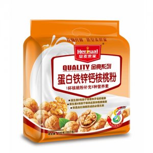 皇麥世家600g蛋白鐵鋅鈣核桃粉