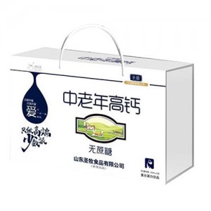 圣慕中老年高鈣無蔗糖復合蛋白飲品250ml12盒