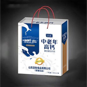 圣慕中老年高鈣無蔗糖復合蛋白飲品禮盒
