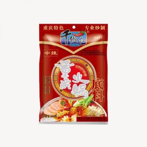 千驕紅中辣重慶火鍋底料