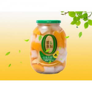山水莊園什錦罐頭900克12瓶箱