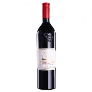 法國2010龍船酒莊葡萄酒金屬標