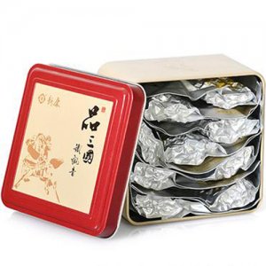 新康品三國罐裝清香茶葉