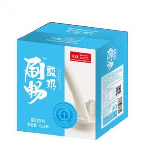 上首刷暢酸奶飲料1Lx6瓶箱裝