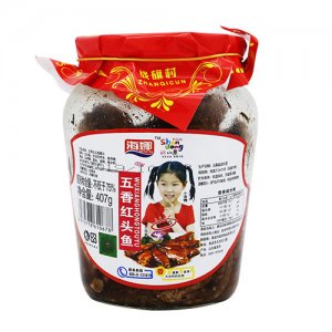 海娜五香紅頭魚罐頭407g
