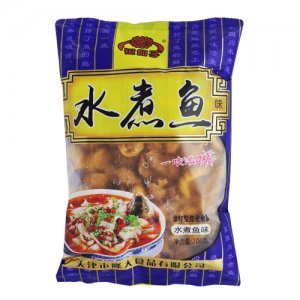 花仙子膨化食品水煮魚味200g