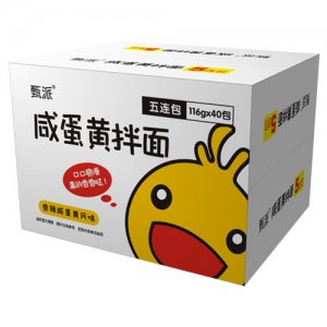甄派咸蛋黃拌面簡箱裝