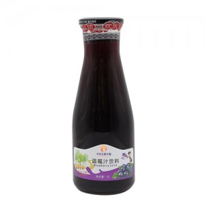 中事王屋水能藍莓汁飲料1L