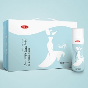 娃哈哈纖細佳人藜麥奶昔酸奶飲品200mlx18瓶