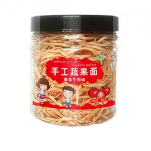 西豆手工蔬果面番茄牛肉味盒裝
