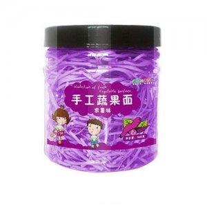 西豆手工蔬果面紫薯味盒裝