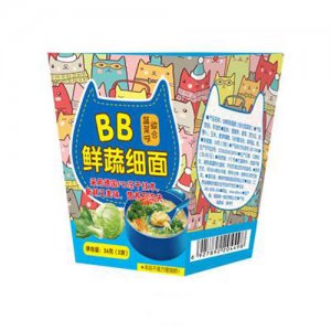 西豆綜合蔬菜即食面盒裝